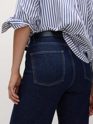 Wide leg Jeans di Marks & Spencer in blu
