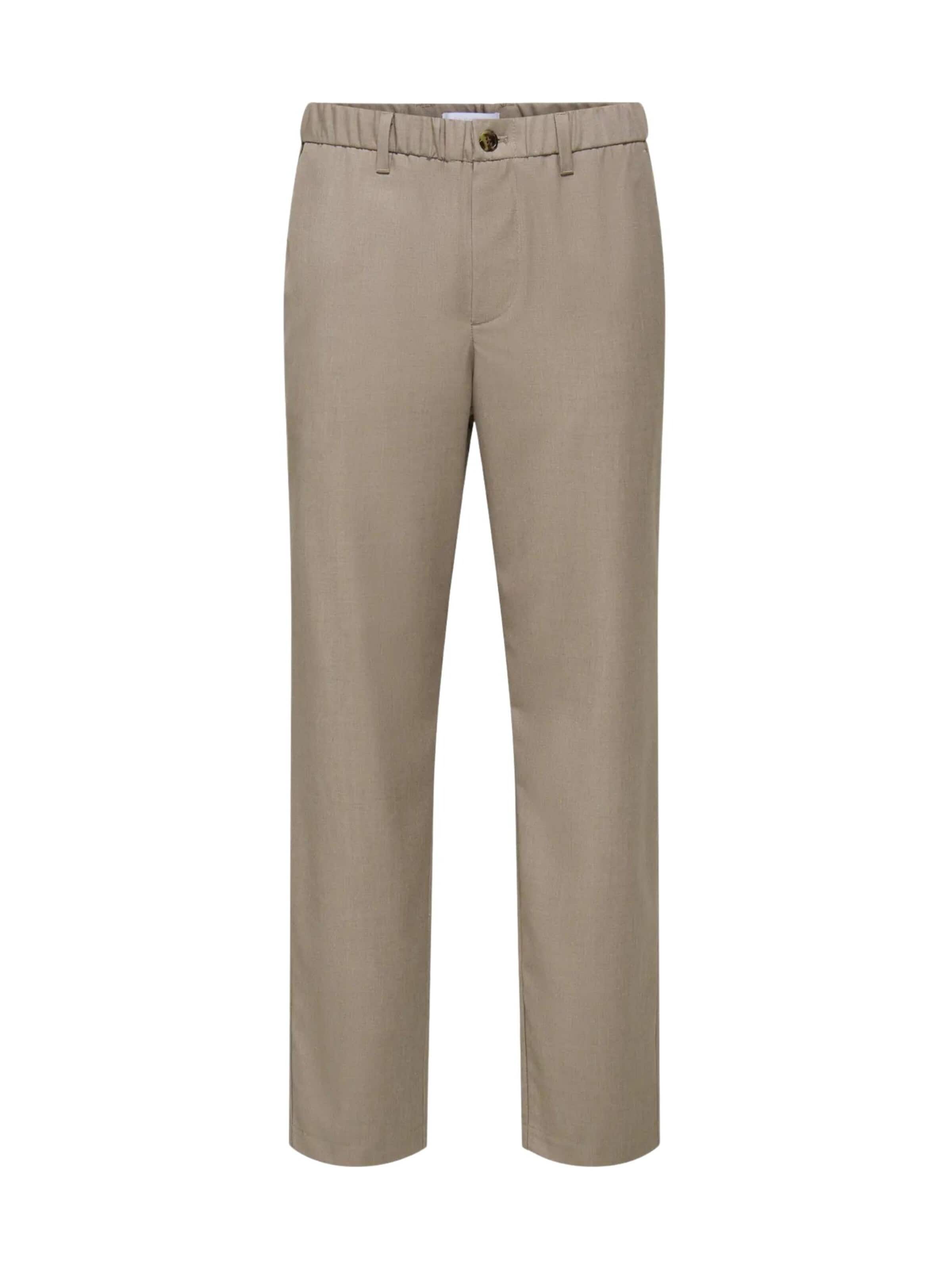 Only & Sons - Tapered Pantalón de montaña 'ONLY & SONS ONSYOKE TAP REG TWILL 0668 PANT FRML PANTALONE' en beige: frente