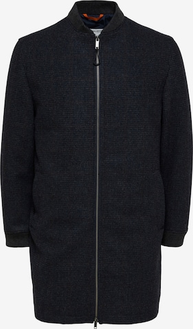 Manteau mi-saison 'Paris' SELECTED HOMME en bleu : devant