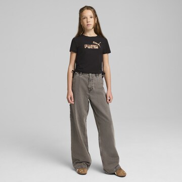 PUMA Shirt 'Essentials' in Zwart