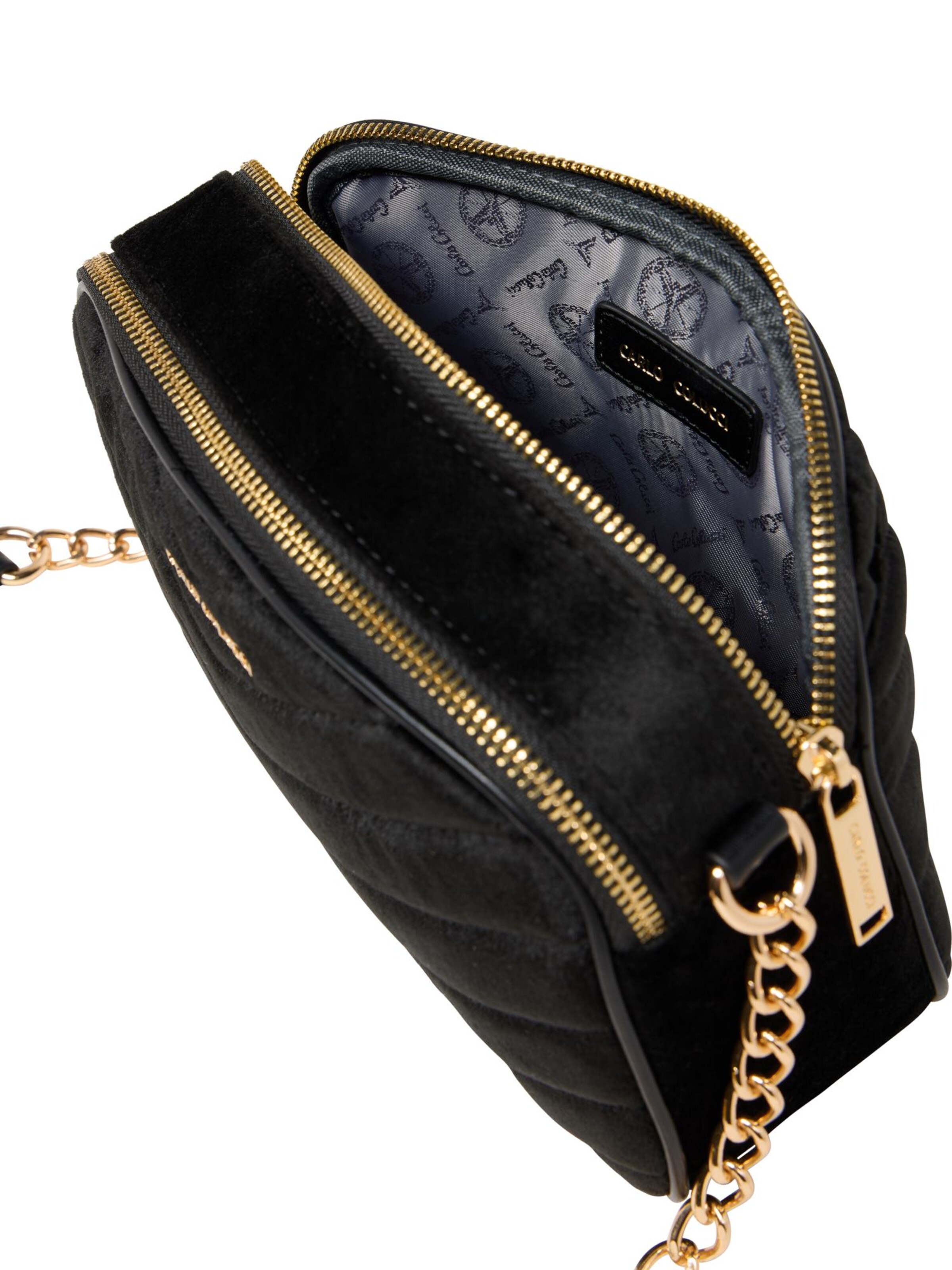 Carlo Colucci Umhängetasche in Schwarz