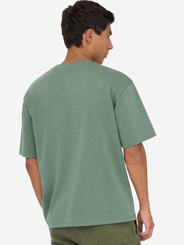 Only & Sons Shirt 'Caspian'‌‌‌‌‌‌‌‌‌ in Grün