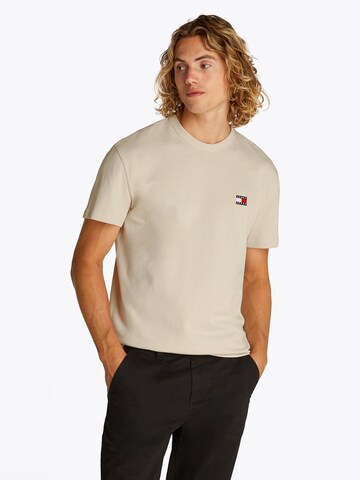 Maglietta di Tommy Jeans in beige: frontale