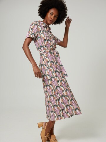 4funkyflavours Shirt Dress 'Tell Me A Tale' in Mixed colors