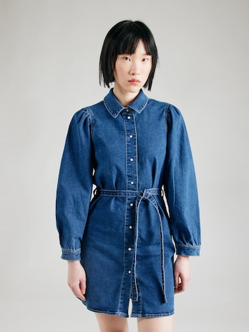 VERO MODA Shirt dress in Blue: front