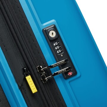 Delsey Paris Trolley 'Lutece' in Blauw