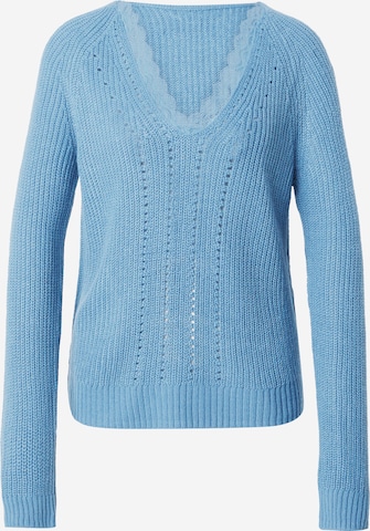 VILA Sweater 'OA' in Blue: front