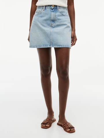 TOMMY HILFIGER Rock in Blau: Vorderseite