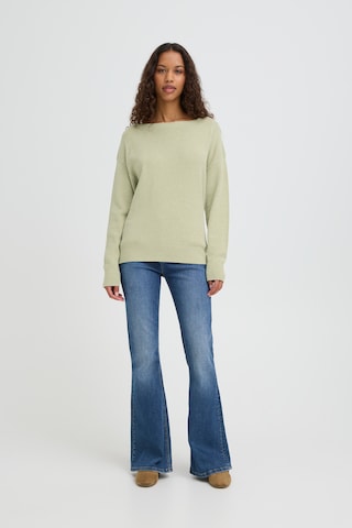 Pull-over ' SELLA ' ICHI en vert