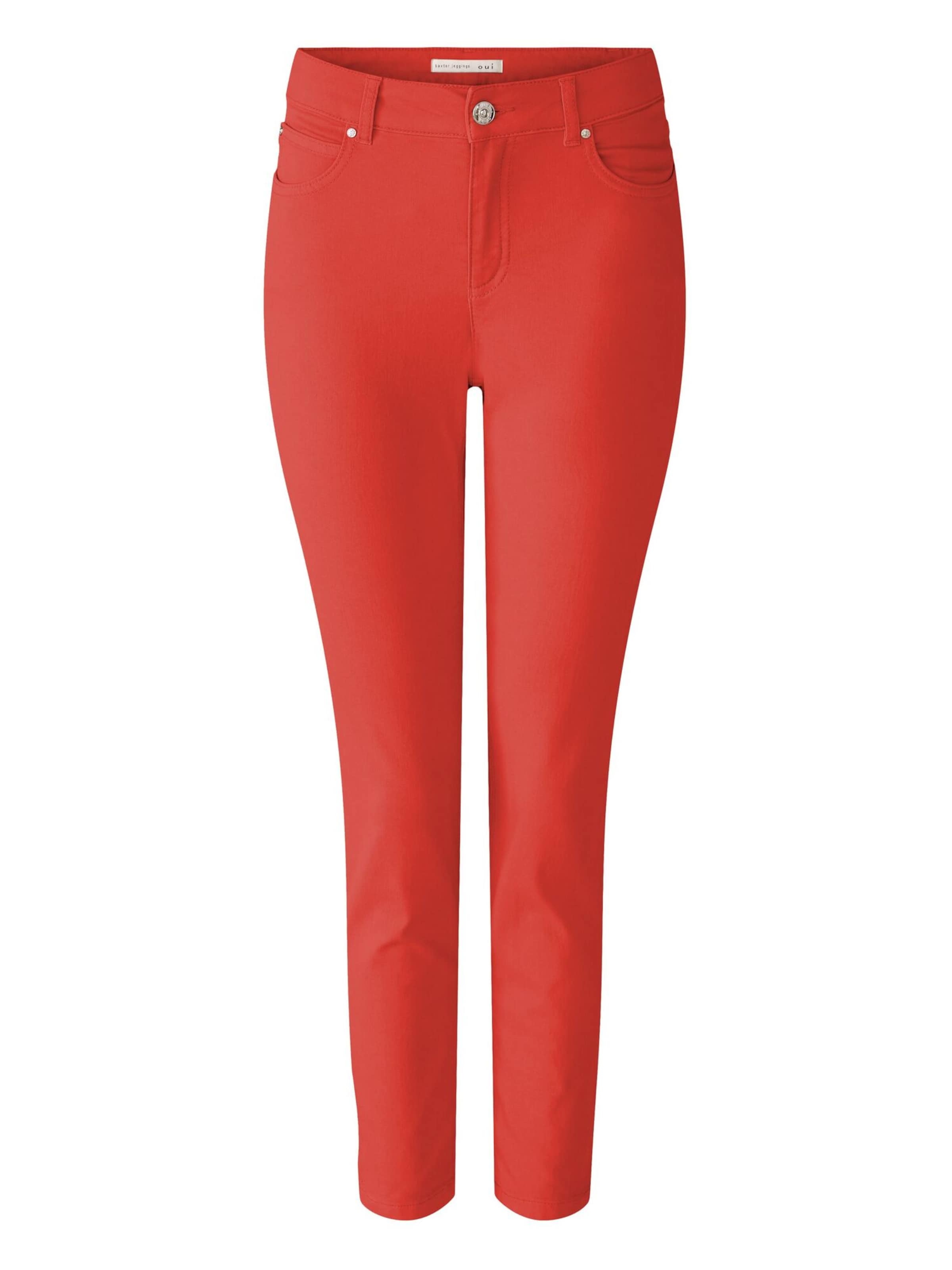 OUI Jeans 'BAXTOR' in Red: front