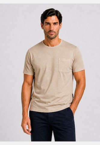 HECHTER PARIS Shirt 'JERSEY GD' in Grey: front