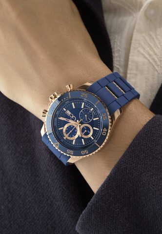 Montre à affichage analogique 'Gc SpeedRacer' Gc en bleu : devant