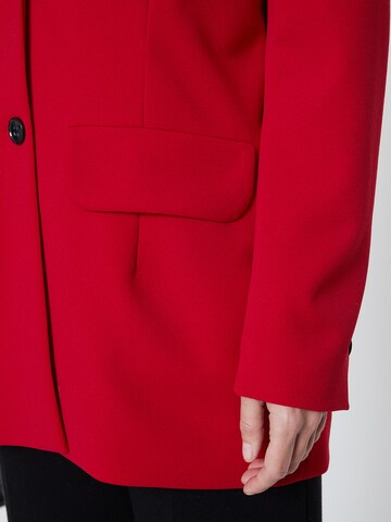 Ana Alcazar Blazers 'Mebany' in Rood