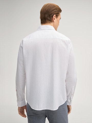 JOOP! Jeans Regular fit Button Up Shirt 'Hali' in White
