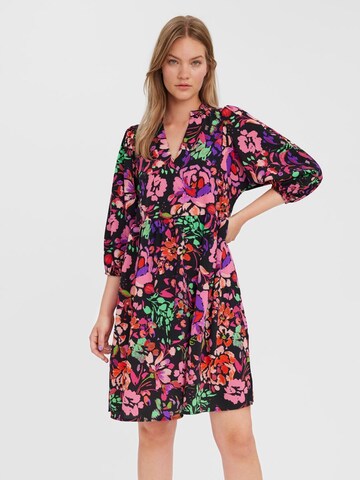 VERO MODA - Vestido em mistura de cores: frente