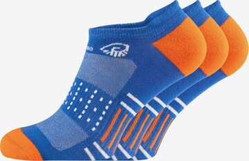 Chaussettes de sport GIESSWEIN en bleu : devant