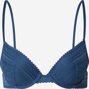 ETAM T-shirt Bra 'SUBLIME' in Blue: front