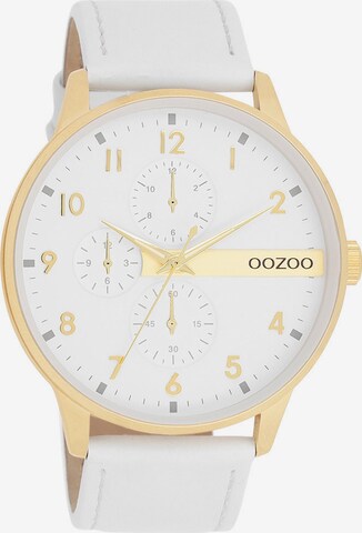 OOZOO Uhr in Weiß: predná strana