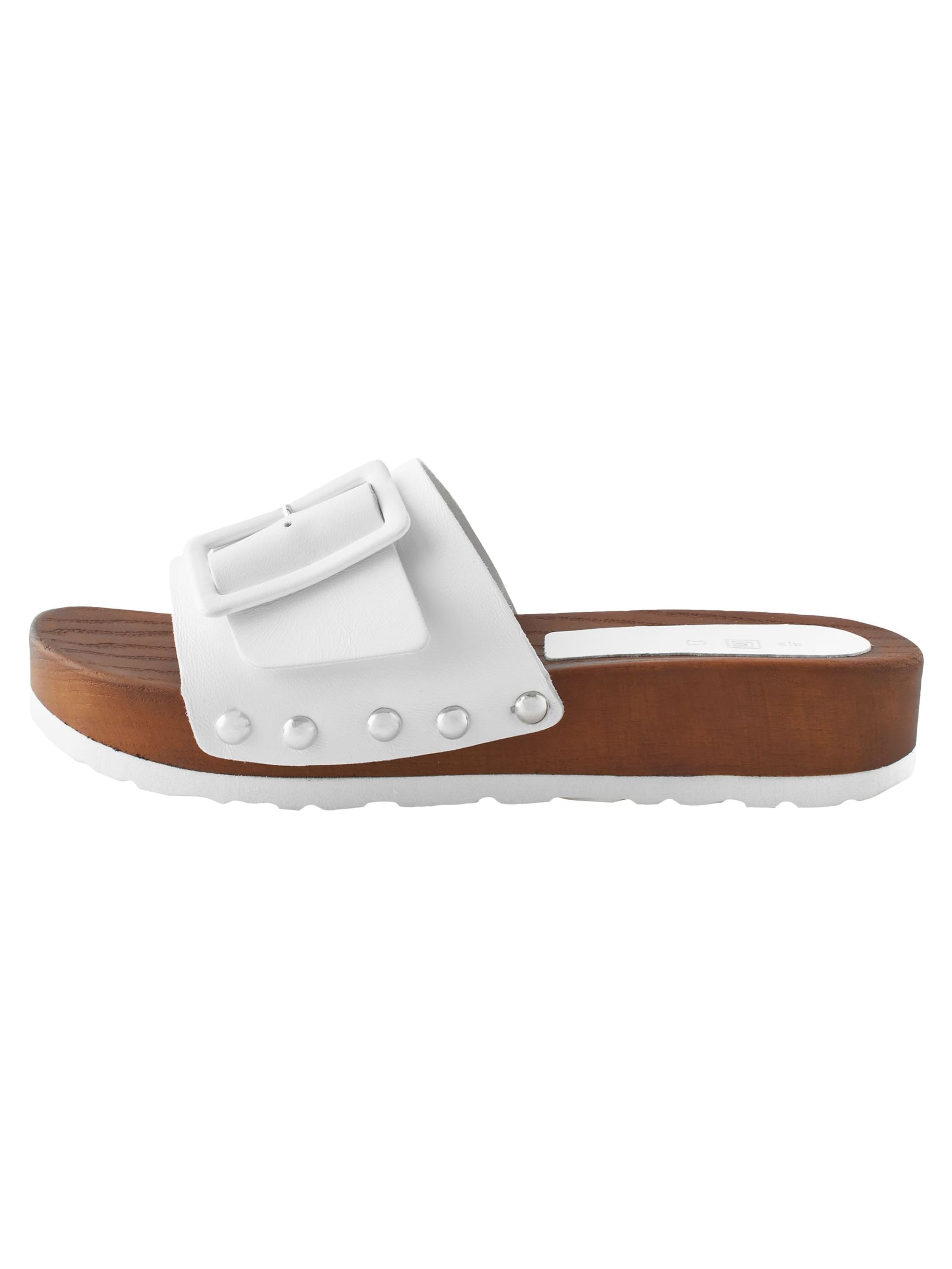 Next Sandal in White: front
