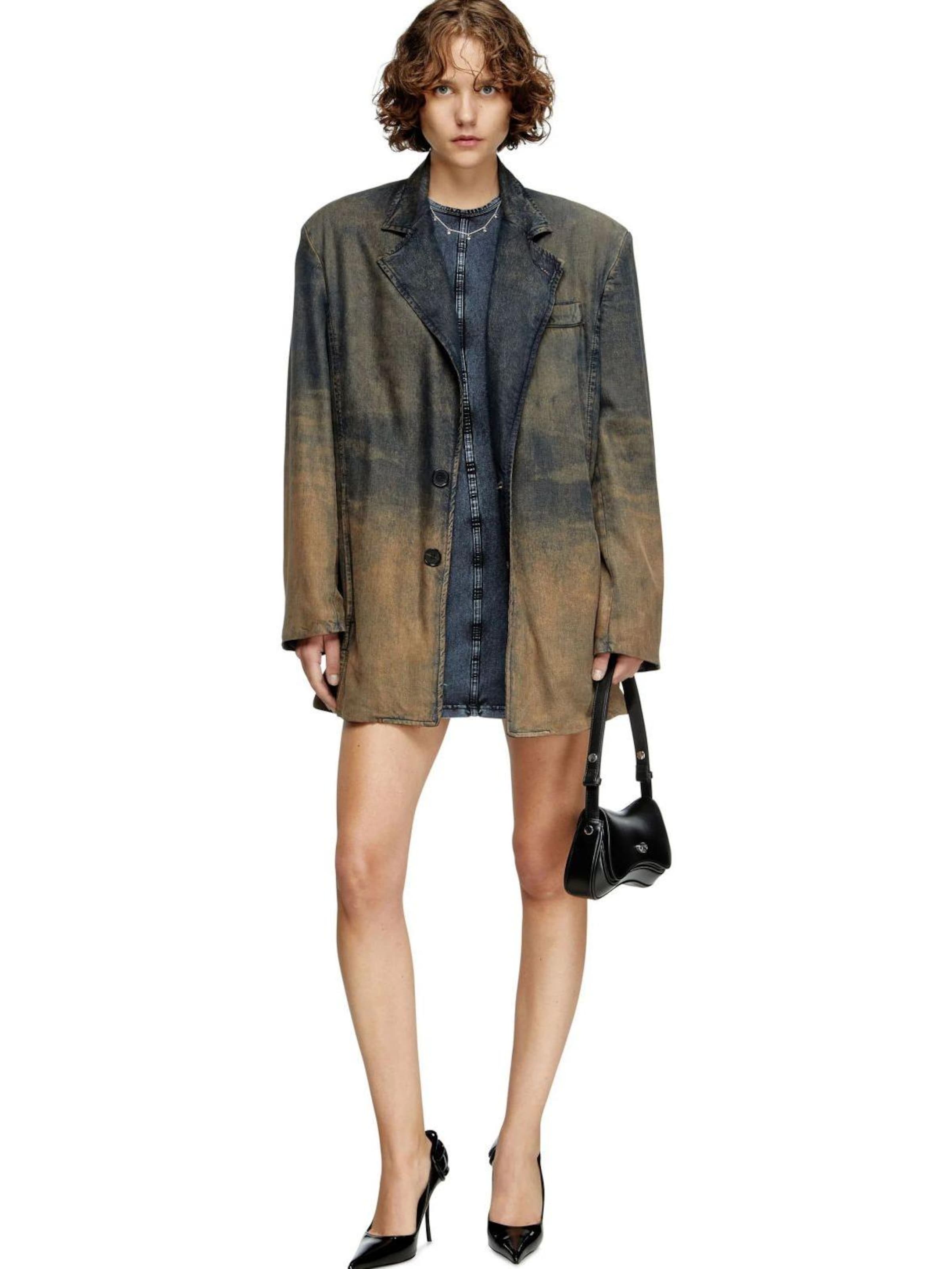 DIESEL - Vestido de noche en azul