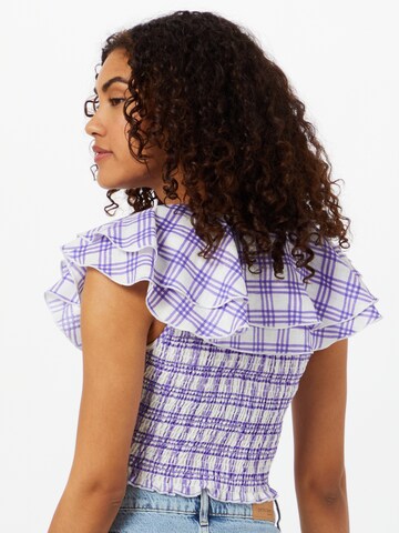 NA-KD Blouse in Lila