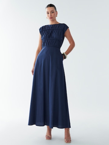 BWLDR Dress 'Eden' in Blue: front