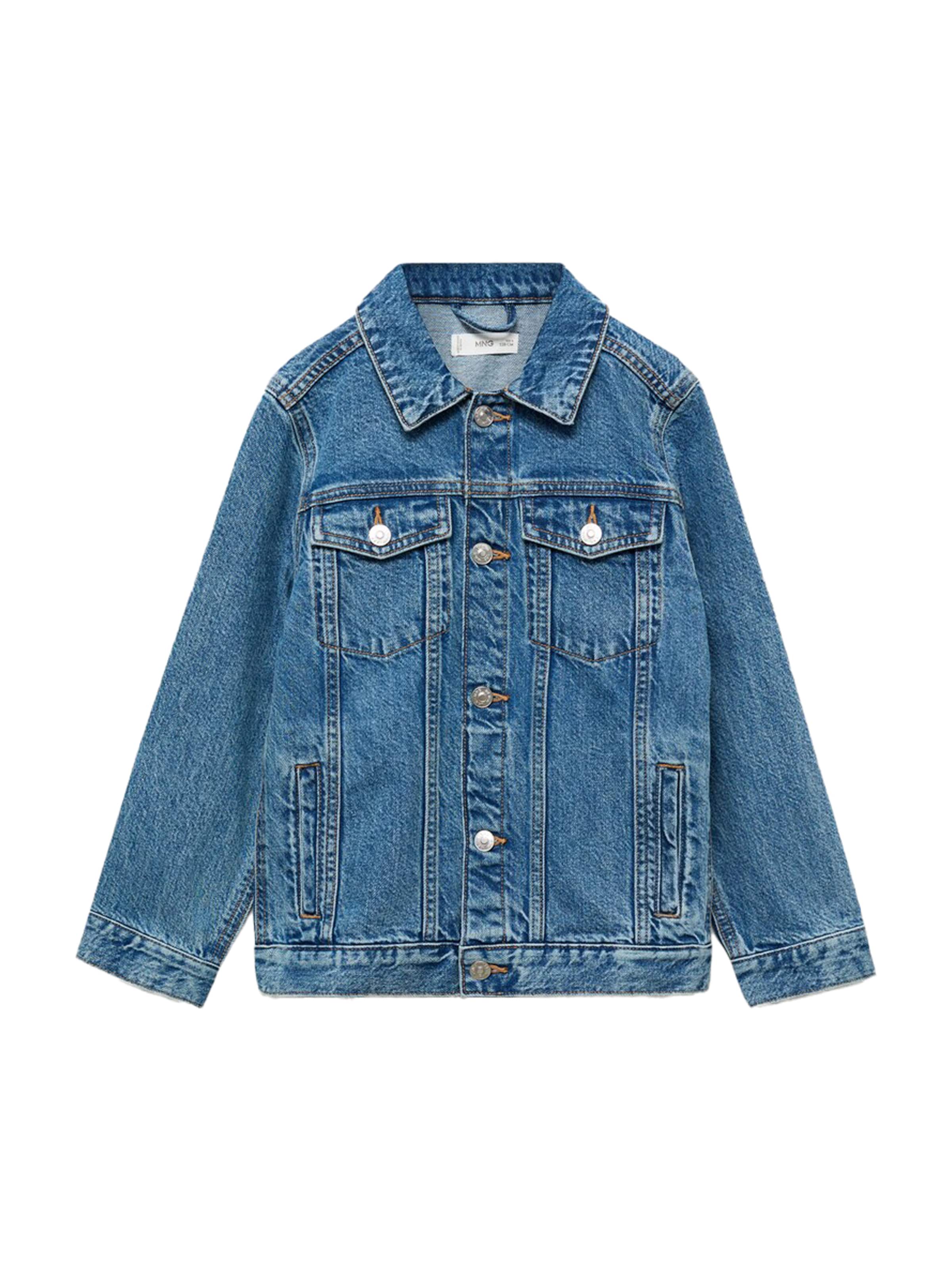 MANGO KIDS Jacke 'JOHN' in Blau: Vorderseite