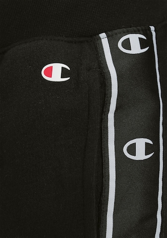 Tapered Pantaloni sport de la Champion Authentic Athletic Apparel pe negru