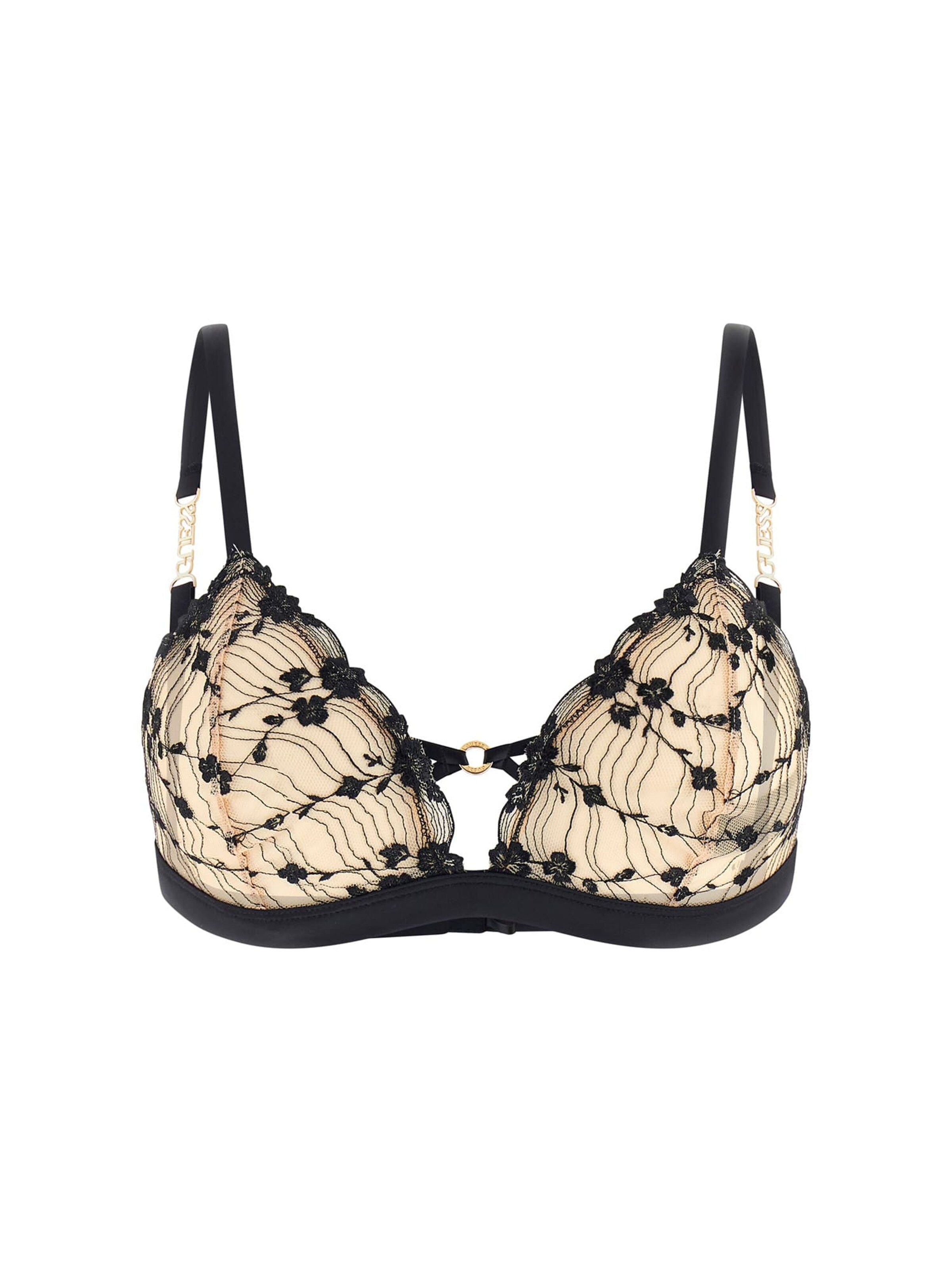 GUESS Push-up Bra 'Cameron' in Black: front