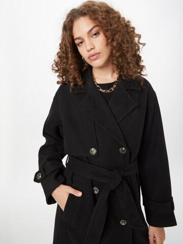 VERO MODA Ανοιξιάτικο και φθινοπωρινό παλτό 'Fortune' σε μαύρο