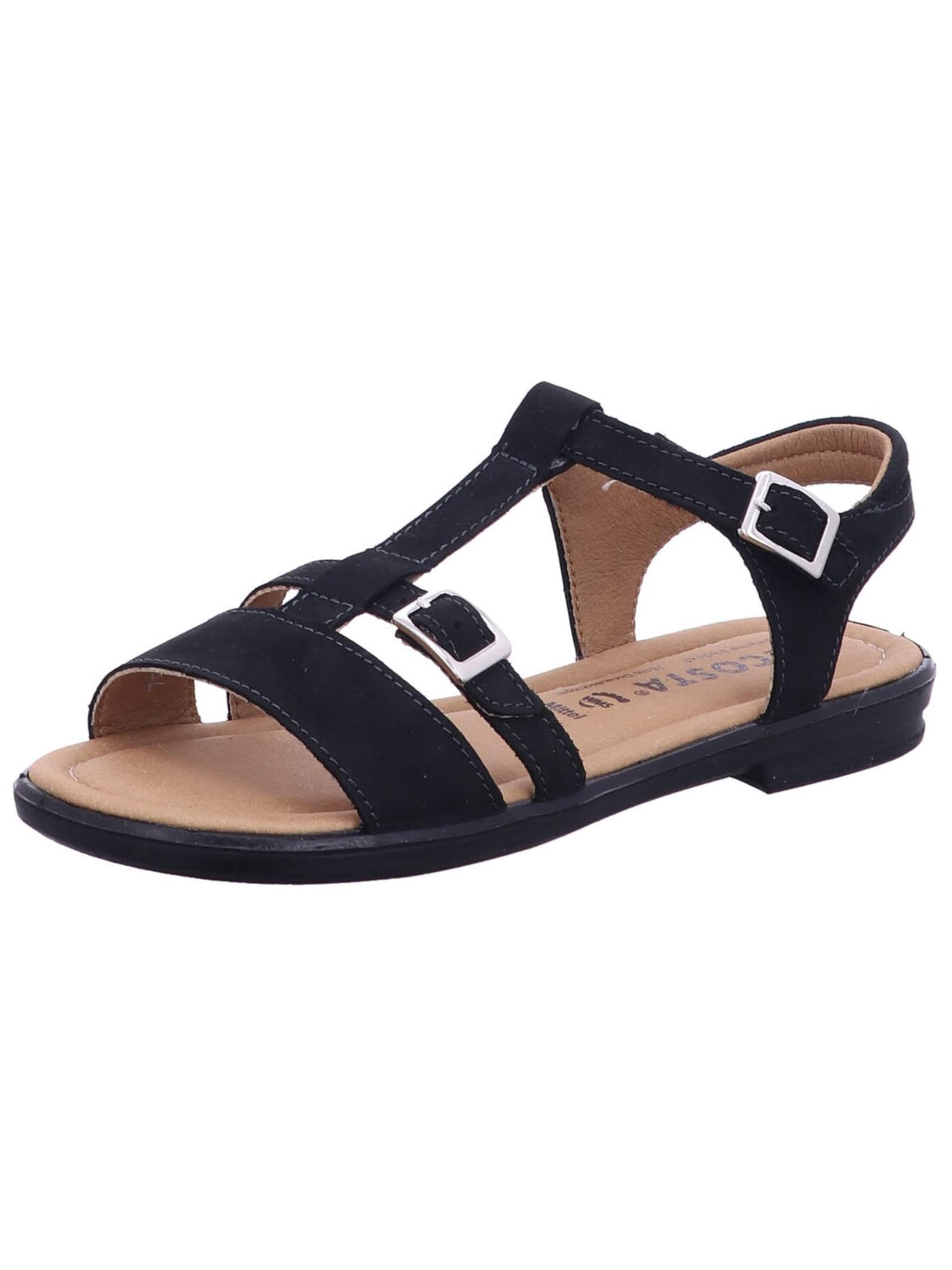 RICOSTA Sandalen '50 7000102 090' in Zwart: voorkant