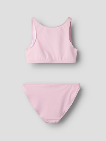 NAME IT Bustier Bikini 'NKFZIMPELA' in Pink