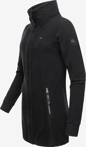 Ragwear Fleece jacket 'Letrice' in Black