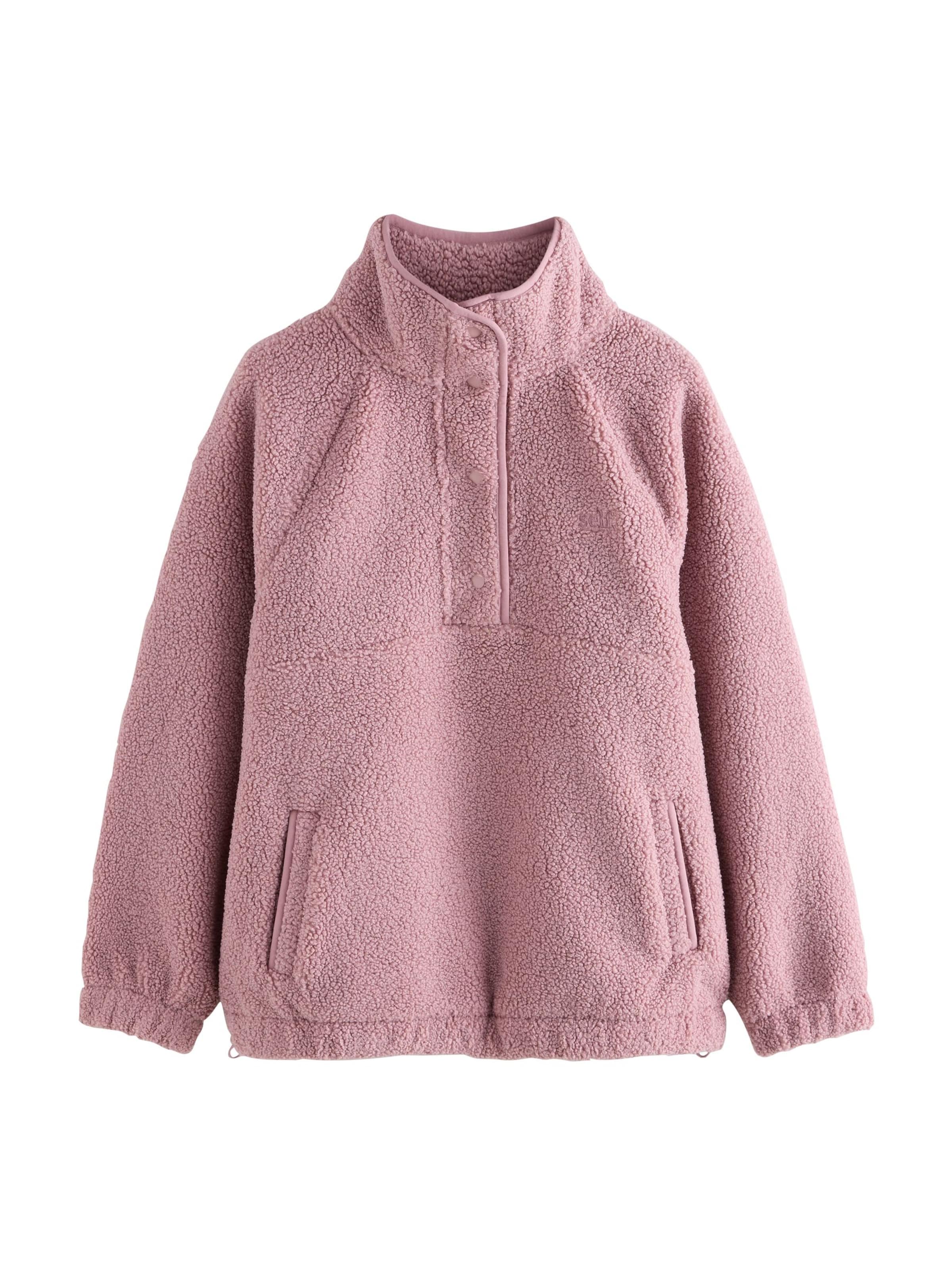 self. Pullover i pink: forside