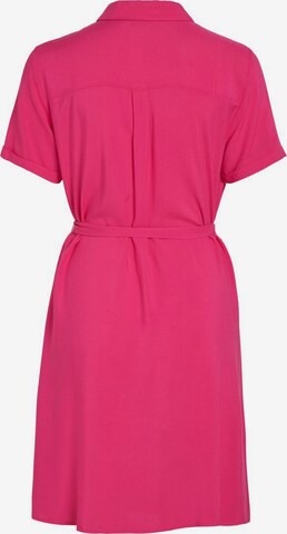 VILA Shirt Dress 'PAYA' in Pink