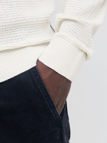 JACK & JONES Pullover i hvid