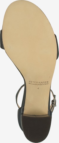 PETER KAISER Sandalen met riem in Zwart