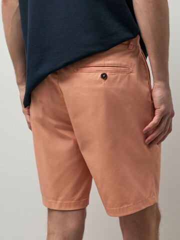 Next Slimfit Shorts in Orange