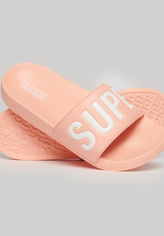 Superdry Beach & Pool Shoes in Orange