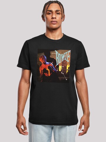 T-Shirt 'David Bowie Let's Dance Album Cover' F4NT4STIC en noir : devant