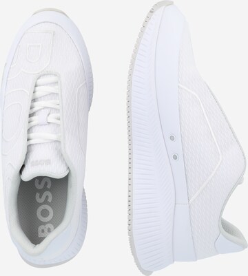 Sneaker low de la BOSS pe alb