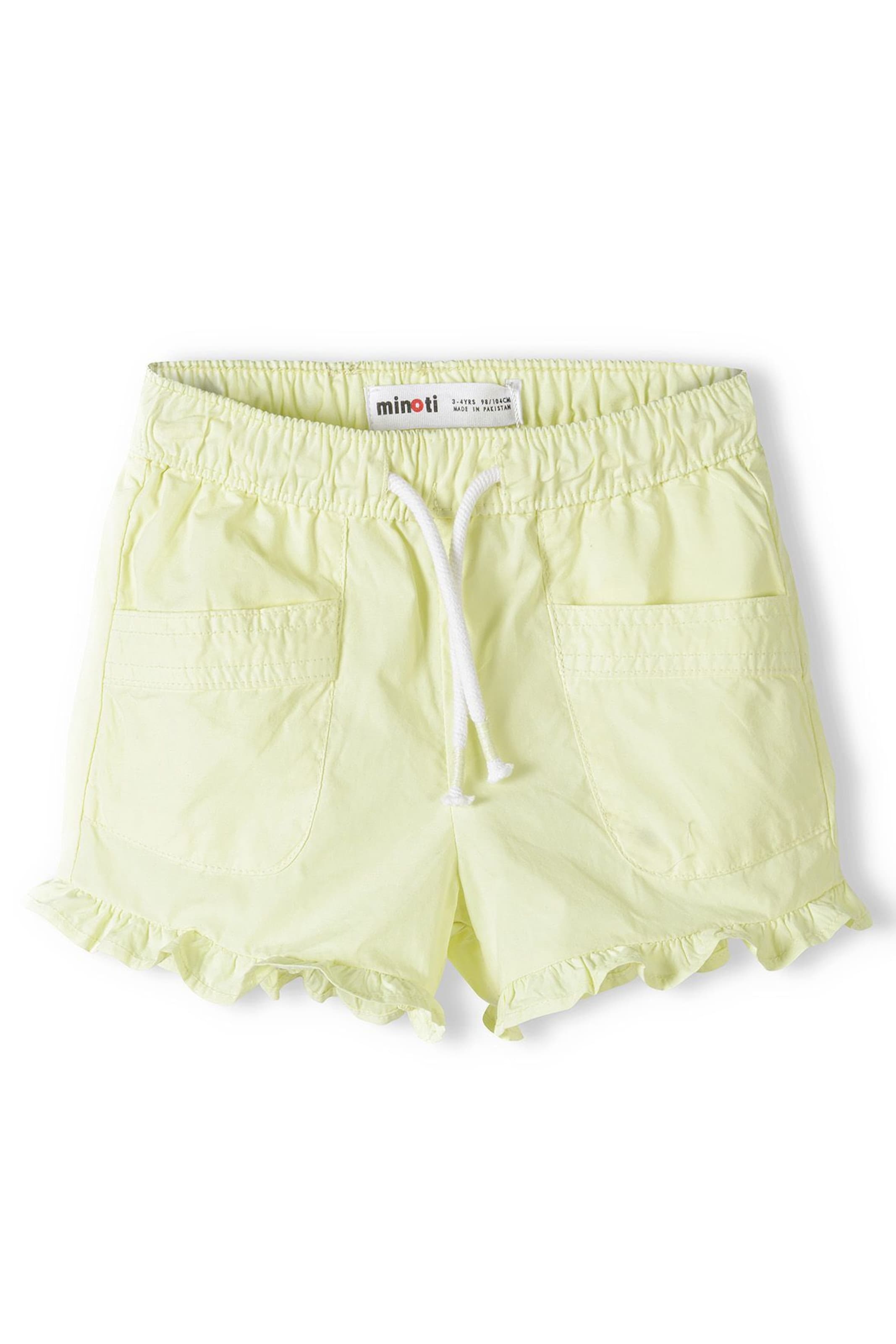 regular Pantaloni di MINOTI in giallo: frontale