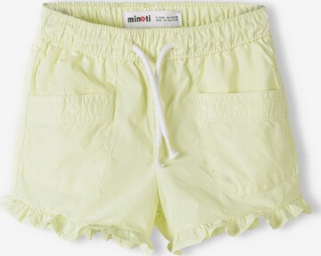 MINOTI Regular Pants in Yellow: front