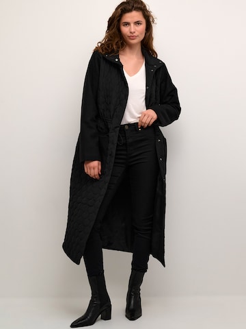 Manteau mi-saison 'Donia' CULTURE en noir