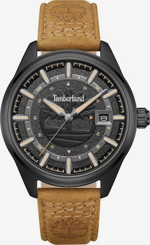 TIMBERLAND Analoguhr 'Date watch Small Northbridge' in Braun: Vorderseite