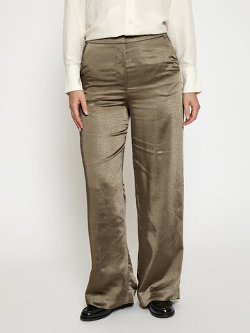 Loosefit Pantalon 'Ruby' Peppercorn en marron : devant