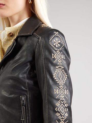 Veste mi-saison 'Coraschon' Mauritius en noir