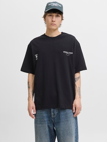 JACK & JONES Shirt in Black: front