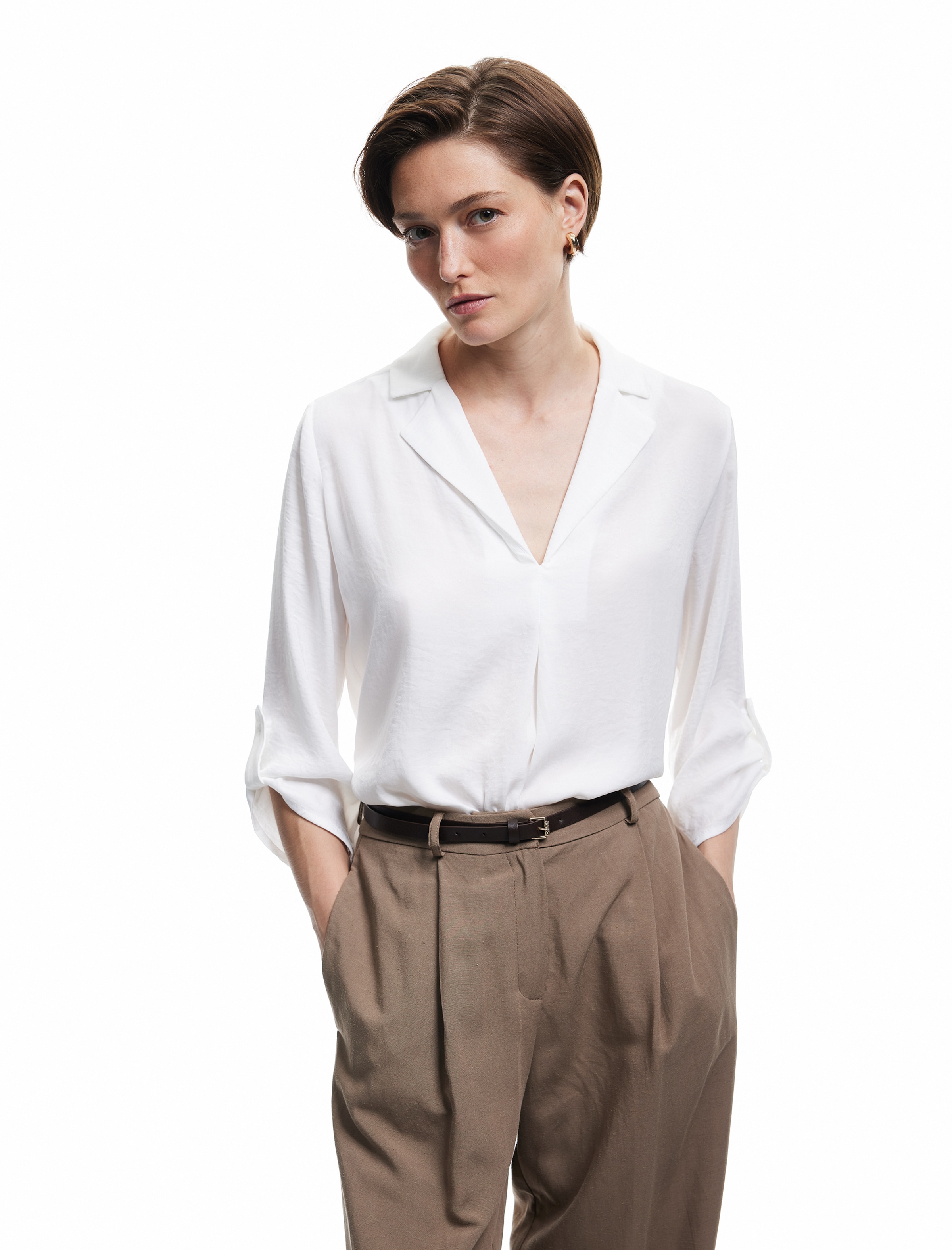 Koton Blouse in White: front