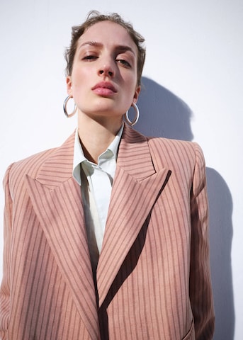 MANGO Blazer 'Strappy' in Pink